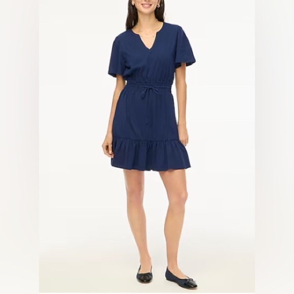 J. Crew Factory Dresses & Skirts - J Crew Tie Waist Knit Dress